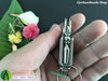 Stainless steel handmade keychains - Central Hyacinth stainless steel body beads